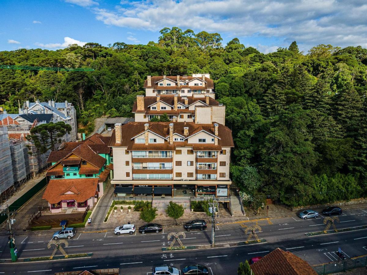 Flores Da Montanha 103B - Apto Borges De Medeiros Gramado 600 Metros Rua Coberta Eksteriør bilde